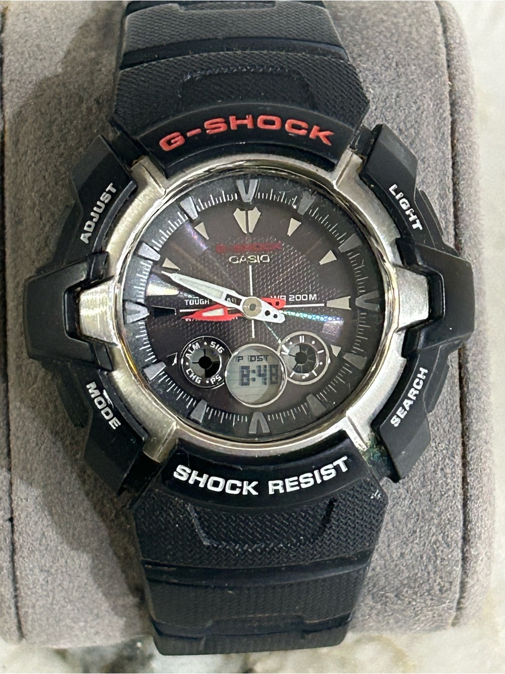 CASIO G-SHOCK GW-1500J-1AJF Black Resin Tough Solar Digital Analog Watch